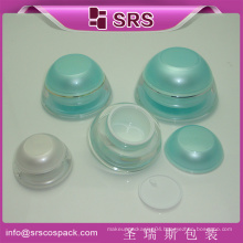 alibaba sign in hot sale acrylic eye gel container and 5g 15g 50g luxury plastic empty cream container with lid